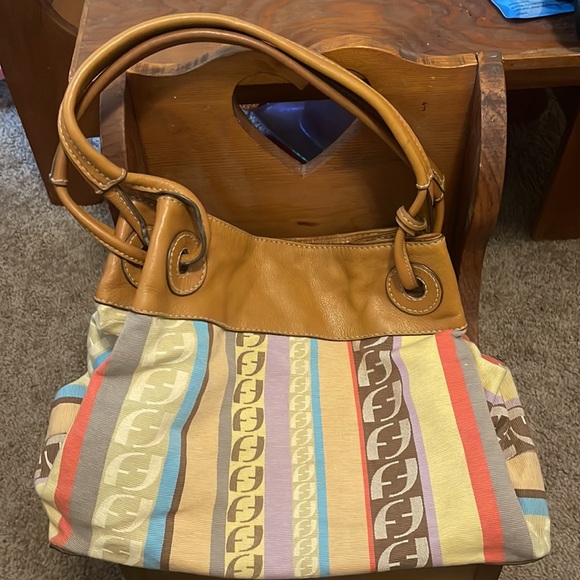 Fossil Key multicolor canvas bag - Picture 7 of 7